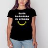 Muna Pride Ba-Da Ba-Ba-Baaa I'm Lesbian Shirt, Unisex Clothing, Shirt for Men Women, Graphic Design, Unisex Shirt