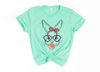 Bunny with Leopard Glasses shirt, Easter shirt, Easter bunny graphic tee, Easter shirts for women,Ladies Easter Bunny,Bubble Gum Bunny Tee - 3.jpg