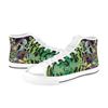 Rick And Morty Custom Adults High Top Canvas Shoes for Fan, Women and Men, Rick And Morty High Top Canvas Shoes