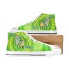 Rick And Morty Custom Adults High Top Canvas Shoes for Fan, Women and Men, Rick And Morty High Top Canvas Shoes