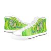 Rick And Morty Custom Adults High Top Canvas Shoes for Fan, Women and Men, Rick And Morty High Top Canvas Shoes