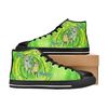 Rick And Morty Custom Adults High Top Canvas Shoes for Fan, Women and Men, Rick And Morty High Top Canvas Shoes