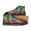 Rick And Morty Custom Adults High Top Canvas Shoes for Fan, Women and Men, Rick And Morty High Top Canvas Shoes