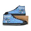 Stitch Custom Adults High Top Canvas Shoes for Fan, Women and Men, Stitch High Top Canvas Shoes, Stitch Sneaker