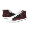 Deadpool Custom Adults High Top Canvas Shoes for Fan, Women and Men, Deadpool High Top Canvas Shoes, Deadpool Sneaker