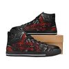 Deadpool Custom Adults High Top Canvas Shoes for Fan, Women and Men, Deadpool High Top Canvas Shoes, Deadpool Sneaker