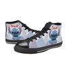 Stitch Adults High Top Canvas Shoes for Fan, Women and Men, Stitch High Top Canvas Sneaker, Stitch Sneaker, Stitch