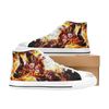 The Flash High Canvas Shoes for Fan, Women and Men, The Flash High Top Canvas Shoes, The Flash DC Comics Sneaker