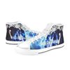 Supernatural Horror Movies Themed High Canvas Shoes for Fan, Women and Men, Supernatural Horror Movies Themed Sneaker