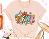 Retro 70s Floral Mama Shirt  Mama Flower T-shirt  Mother's Day 2023  Gift For Mom  Flower Shirt For Mom  Mom Shirt For Mother Day - 3.jpg