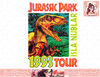 Jurassic Park Isla Nublar 1993 Tour Poster png, instant download.jpg