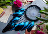 turquoise blue and black dream catcher 10.jpg