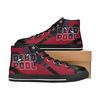 Deadpool High Canvas Shoes for Fan, Women and Men, Deadpool High Canvas Shoes, Deadpool Marvel Sneaker, Deadpool Marvel