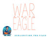 Auburn Tigers War Eagle Officially Licensed png, digital download copy.jpg