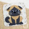 siamese cat from felt