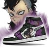 Genya Shinazugawa High Canvas Shoes for Fan, Women and Men, Demon Slayer High Canvas Shoes, Genya Shinazugawa Sneaker