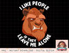 Disney Beauty And The Beast Face People Leave Me Alone png, instant download, digital print.jpg