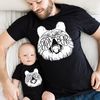 Papa Bear Shirt  Papa Bear Set, Papa Bear Baby Bear Shirt, Fathers Day Shirt, Bear Family Shirts, New Dad Gift, Baby Shower Gift, Dad Shirt - 3.jpg