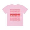Support Trans Youth - Unisex Comfort Colors T-Shirt, Red Retro Style, Trans Rights, Transgender Shirt, Pride Month, LGBTQ+ - 2.jpg
