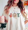 Christmas Joy T shirt, Retro Cute Christmas T-shirt, Vintage Christmas Shirt, Merry Christmas Tee, Xmas shirt - 3.jpg