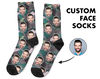 Custom Face Socks, Custom Photo Socks, Face on Socks, Personalized, Geometric Picture Socks, Funny Gift For Her, Him or Best Friends - 1.jpg