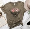 Cute Cow Shirt, Floral Cow Shirt For Mom, Highland Cow Shirt, Cow Gifts For Her, Heifer Shirt, Farm T-shirt, Ranch Tee, Farmer, Cowgirl - 5.jpg