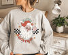 Funny Santa Sweatshirt, cute Christmas shirt for women, Christmas crewneck, graphic christmas tee, Santa shirt for women, xmas sweater - 3.jpg