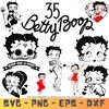 35 Betty Boop svg and png.png