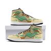 Leafeon Pokemon JD1 Shoes, Leafeon Pokemon Jordan 1 Shoes, Leafeon Sneakers, Pokemon Shoes