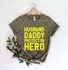 Husband Gift Husband Daddy Protector Hero Fathers Day Gift Funny Shirt Men Dad Shirt Wife to Husband Gift,Father Birthday Gift - 2.jpg