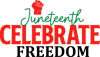 Juneteenth celebrate freedom SVG.png