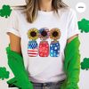 4th Of July Shirt, American Sunflower Shirt, Fourth of July Gift, Independence Day Tshirt, USA Flag T-Shirt, Patriotic Gift, Freedom Shirt - 7.jpg