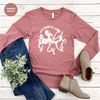 Alcoholic Octopus Long Sleeve Shirt for Party, Funny Octoholic Sweatshirt for Friend Gift, Vintage Drinking Octopus Beer Long Sleeve - 5.jpg