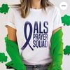 ALS Awareness Month T Shirt, ALS Fighter Vneck Tshirt, ALS T-Shirt, Family Support Outfit, Faith Tee, Als Warrior Shirt, Ribbon Graphic Tees - 4.jpg
