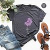 Alzheimer Fighter T-Shirt, Floral Alzheimers Shirt, Alzheimers Gifts, Alzheimer Disease Awareness Sweatshirt, Alzheimer Support Shirt - 2.jpg