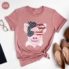 America Shirt, Funny 4th of July Shirt, Funny USA Shirt, Patriotic Shirt, Cute Pig Shirt, Memorial Day Shirt, Funny America Shirt - 5.jpg