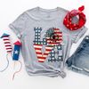 America Shirt, Love America Shirt, 4th Of July Shirt, Fourth of July, Sunflower America Shirt, Memorial Day Shirt, Independence Day Shirt - 2.jpg