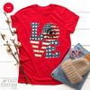 America Shirt, Love America Shirt, 4th Of July Shirt, Fourth of July, Sunflower America Shirt, Memorial Day Shirt, Independence Day Shirt - 4.jpg
