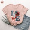 America Shirt, Love America Shirt, 4th Of July Shirt, Fourth of July, Sunflower America Shirt, Memorial Day Shirt, Independence Day Shirt - 7.jpg