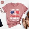 American Grandma Shirt, American Family T-Shirt, Matching Family Shirts, 4th of July Shirt, Gift for Grandma, Independence Day, Family Gift - 3.jpg