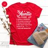 Auntie T-Shirt, Auntie T Shirt, Gift for Her, Graphic Tees, Gift for women, Mother Day Shirt, Mom Clothing, Sister Custom Top Oversized - 2.jpg