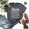 Auntie T-Shirt, Auntie T Shirt, Gift for Her, Graphic Tees, Gift for women, Mother Day Shirt, Mom Clothing, Sister Custom Top Oversized - 3.jpg