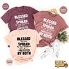 Blessed T Shirt, Gift For Wife, Blessed By God Spoiled By My Husband Protected By Both Shirt, Wife Shirt,Mothers Day Shirt,Matching Shirt - 1.jpg