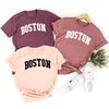 Boston Shirt, Boston City Shirt, Unisex Boston Crewneck Shirts, Boston Massachusetts T Shirt, Boston Gifts - 2.jpg