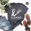 Brain Cancer Shirt, Gray Ribbon Shirt, Cancer Awareness, Cancer Support Shirt, Cancer Survivor, Cancer Fighter Shirt, Cancer TShirt - 1.jpg