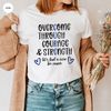 Cancer Support Shirt, Colon Cancer Shirt, Colorectal Cancer Shirt, Cancer Survivor Gift, Awareness Crewneck Sweatshirt, Cancer Gifts for Her - 6.jpg