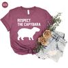 Capybara T-Shirt, Vintage Capybara Shirt, Capybara Crewneck Sweatshirt, Capybara Graphic Tees, Gift for Him, Gift for Her - 5.jpg
