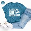 Dirt Bike T-Shirt, Motocross Shirts, Motorcycle Graphic Tees, Racing Clothing, Toddler Boy TShirt, Gifts for Him, A Little Dirt Never Hurt - 3.jpg