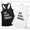 Funny Crochet Shirt, Crochet TShirt, Eat Sleep Crochet Tee, Funny Women Shirt, Crocheting Shirt, Crochet Hook Shirt, Crafting Shirts - 6.jpg