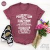 Gift from Mother, Gift for Son, Funny Shirt for Son, I'm not a perfect son but my crazy mom loves me and That is Enough, Crazy Mom Shirt - 4.jpg